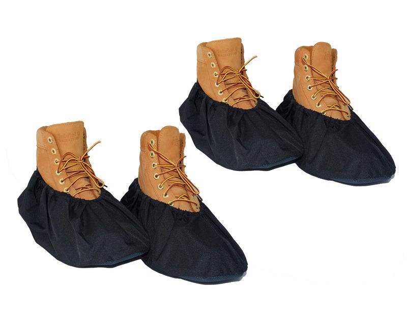 MAGICDESIGN 2 Pairs Non Slip waterproof Reusable shoe Covers for contrators and Carpet Floor Protection, Machine Washable. X-LARGE - Image 1